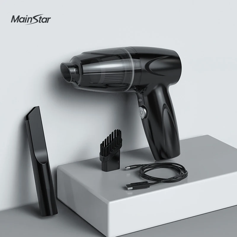 Handheld Vacuum Cleaner Cordless Car with Powerful Suction Accessories Cleaning Kit for Men