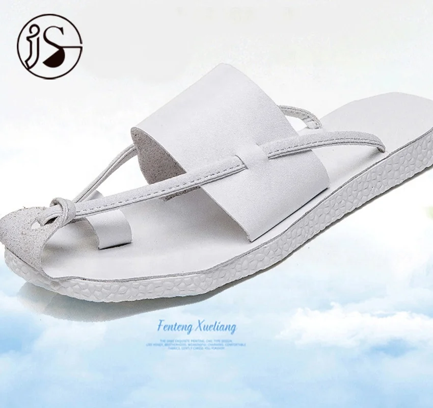 Summer retro roman flat simple design kito sandals with straps hot selling sandals for men