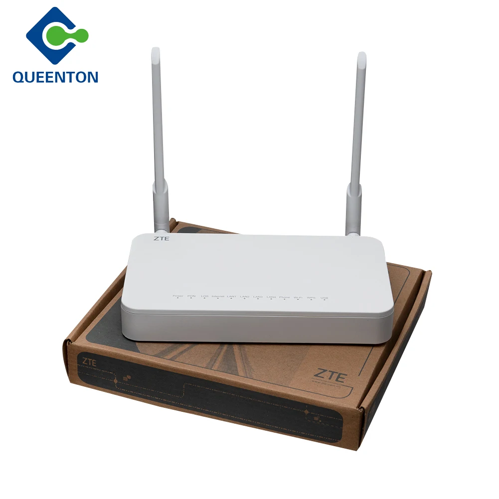 Двухдиапазонный Wi-Fi роутер FTTH Zte F660 V8 F609 V5.2 Gpon Epon Onu V6.0 Modems Ont V5.0 ZTE