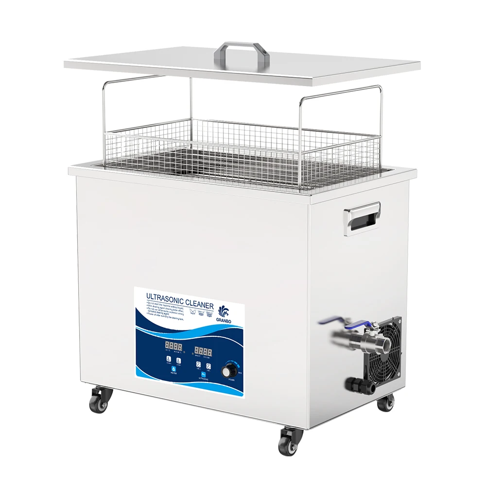 GRANBO 38L 28/40KHz 600W Ultrasound Washing Machine For Engine Block Carbon Cylinder Carburetor Lab DPF Ultrasonic Cleaner Tank