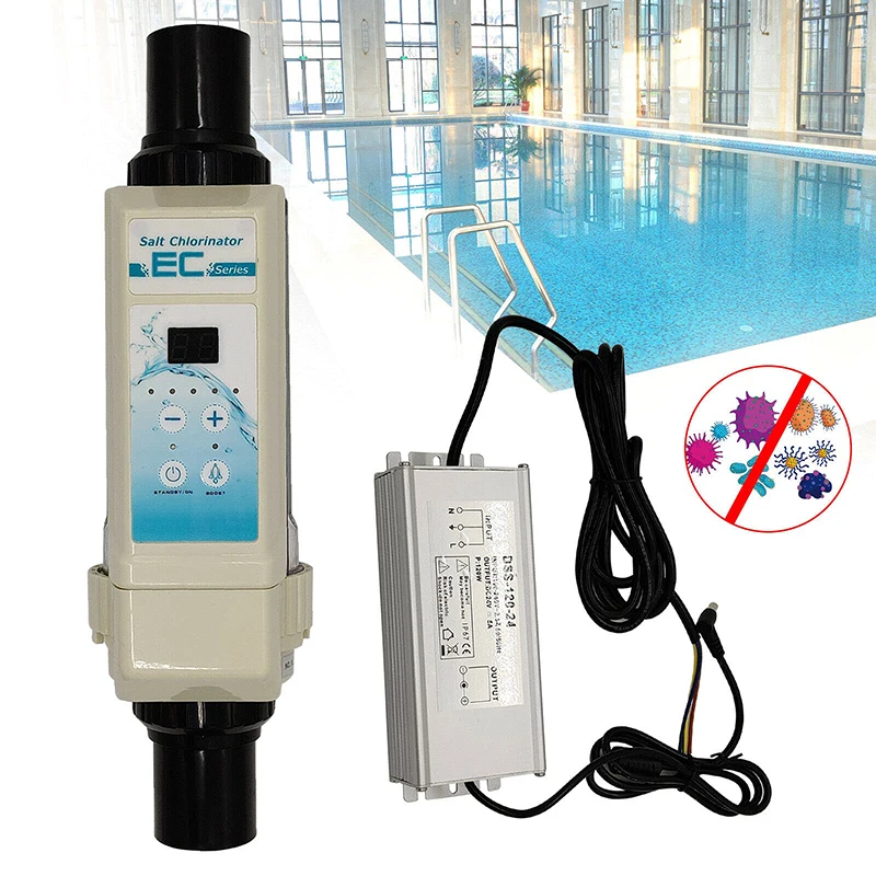 Pool Water Treatment Swimming Pool Salt Water Chlorinator Generator EC Series Salt Water Chlorinator