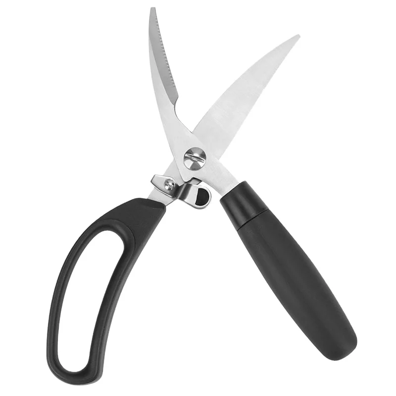 Professional Multi-functional Chicken Bone Kitchen Scissors Poultry Shears Bone Shears With Safe Lock