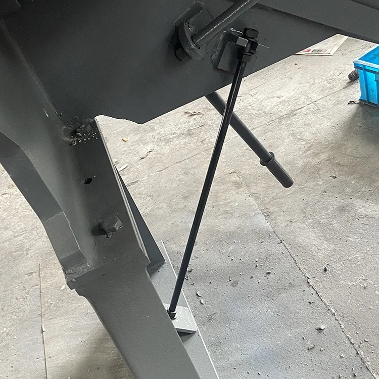 Manual type hand brake Small Sheet metal bender box and pan finger brake folder