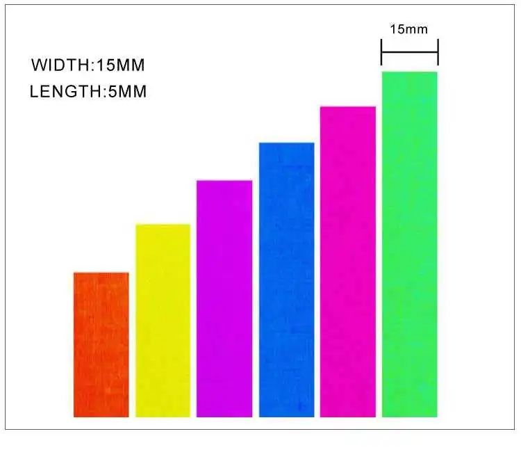 ANTI Hot Sale 6 Colors UV Tape Blacklight Reactive Fluorescent Cloth Tape Glow in The Dark Tape Under UV Black Light