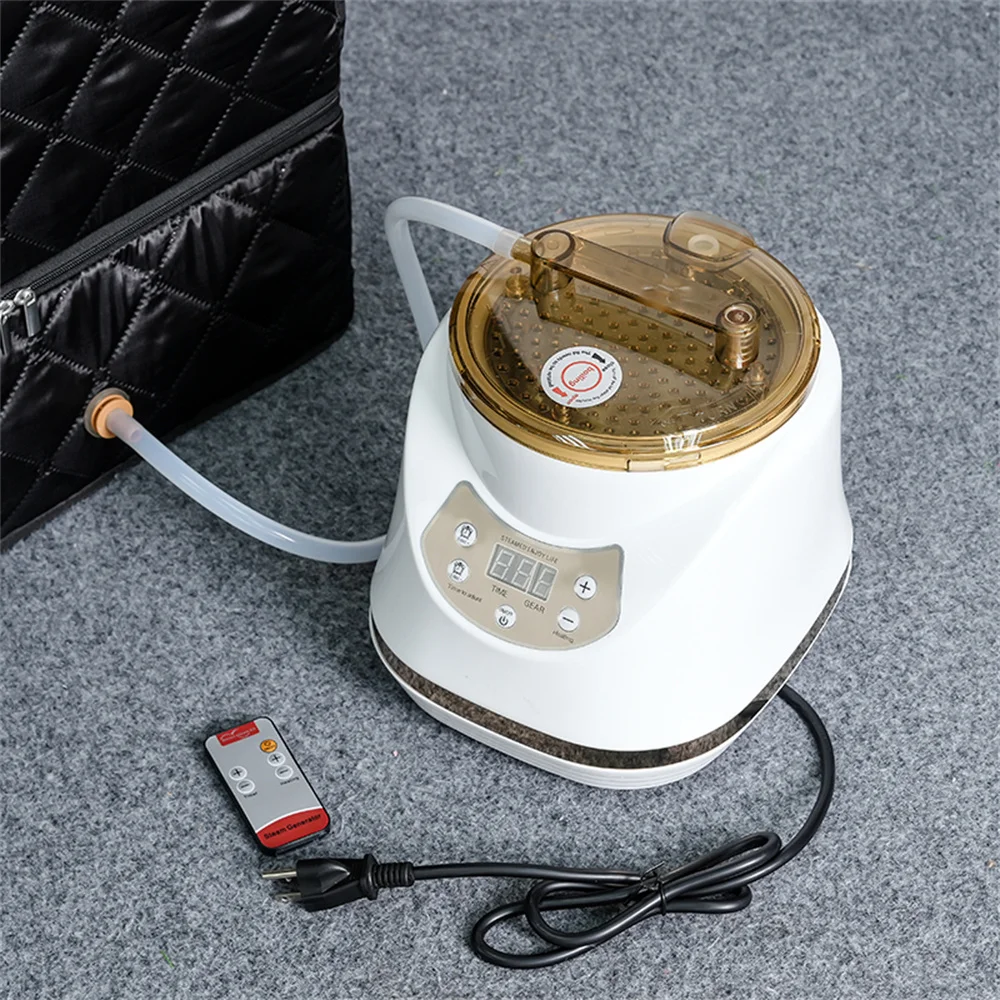 Indoor Steam Generator 3L Capactity Wireless Remote Control Sauna Steaming Generator Saunas Steamer Pot For Home Spa