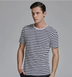 Shuliqi Custom Mens  Two  Color Block Half Black Half White T cotton Shirt