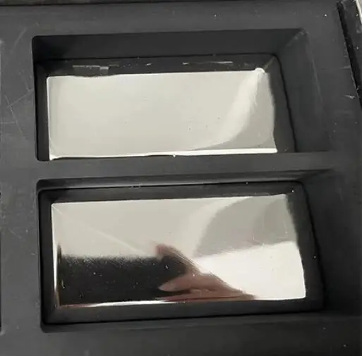 Hasung 2 in 1 PLC gold bar making machine gold silver ingot casting machine