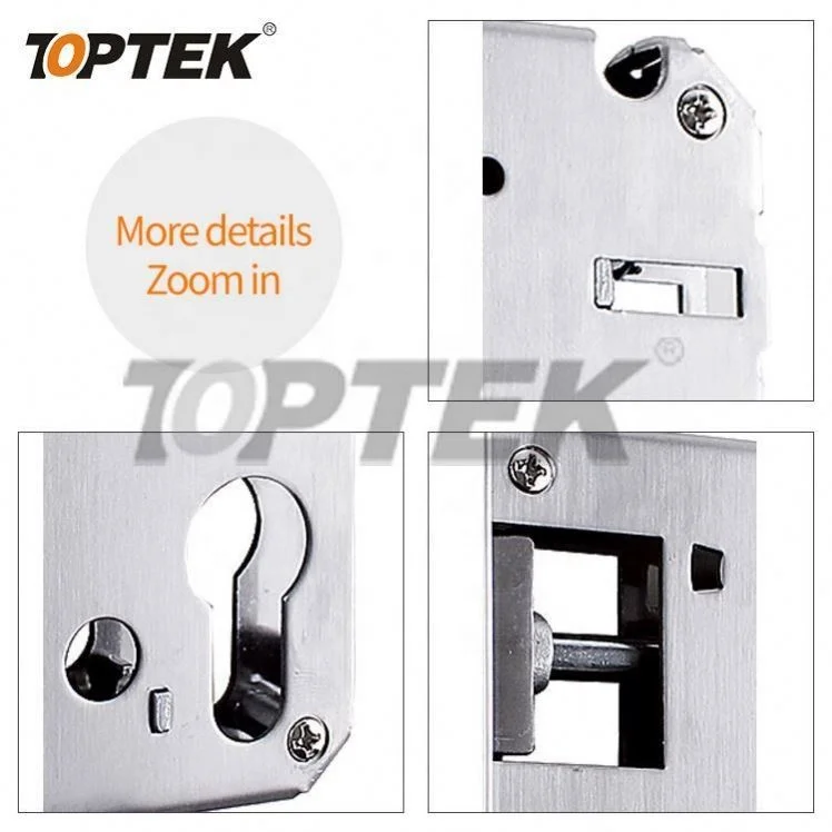 70Mm Brass Mortise Lock Cylinder Five Card Keys Lock Cylinder