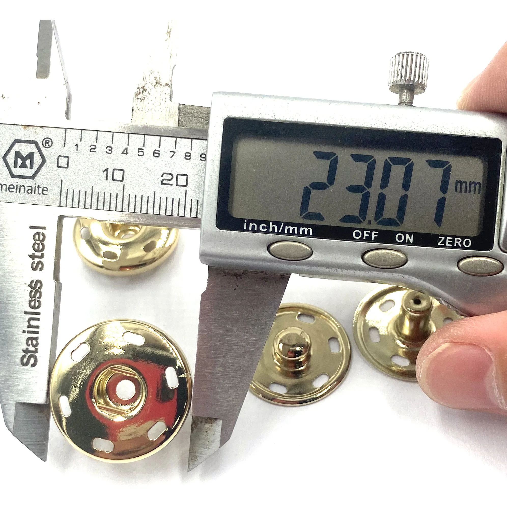 Factory Wholesale High Quality Custom Copper Prong Snap Button Fasteners Press Studs