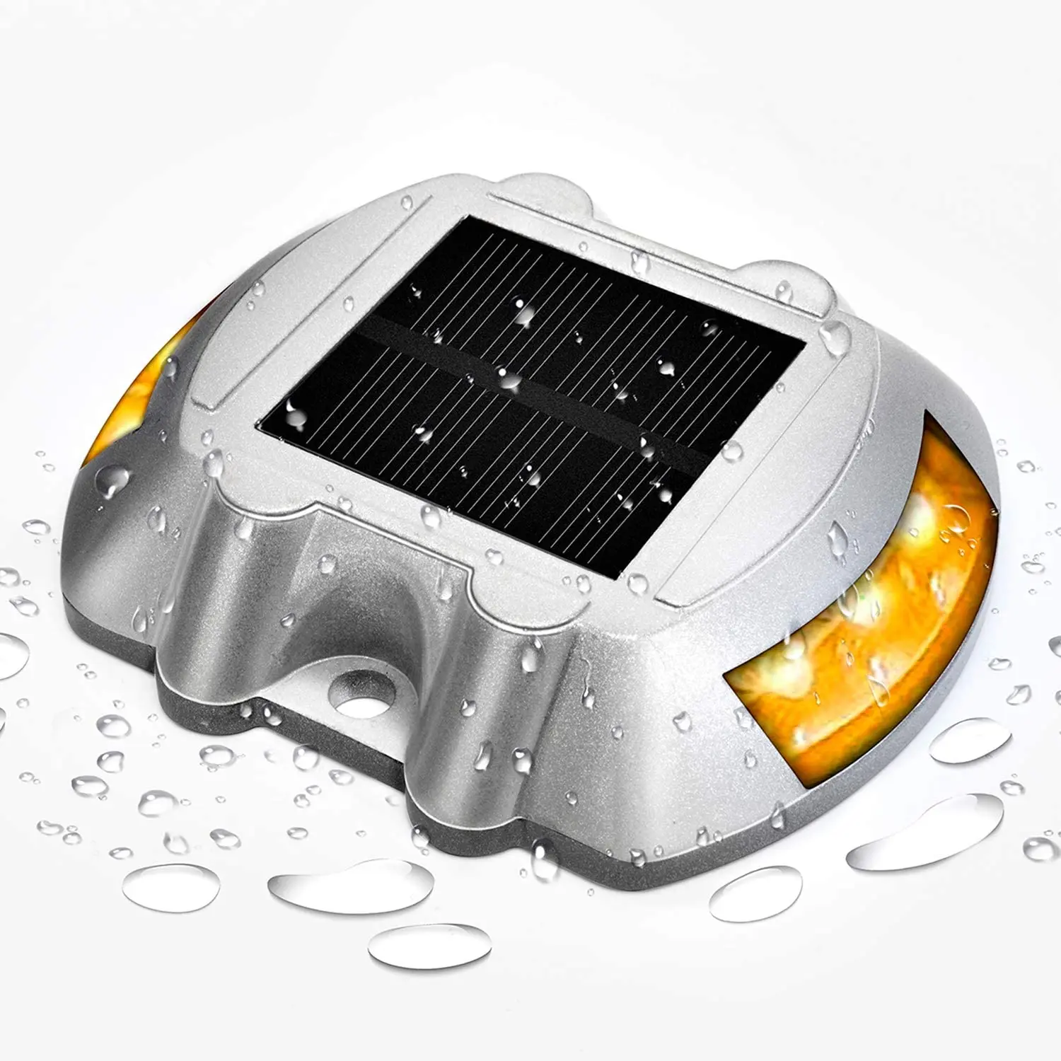 New Solar Ground Lights Power LED Outdoor Solar Pathway Lights Road Driveway Garden Dock Path Ground Step Light