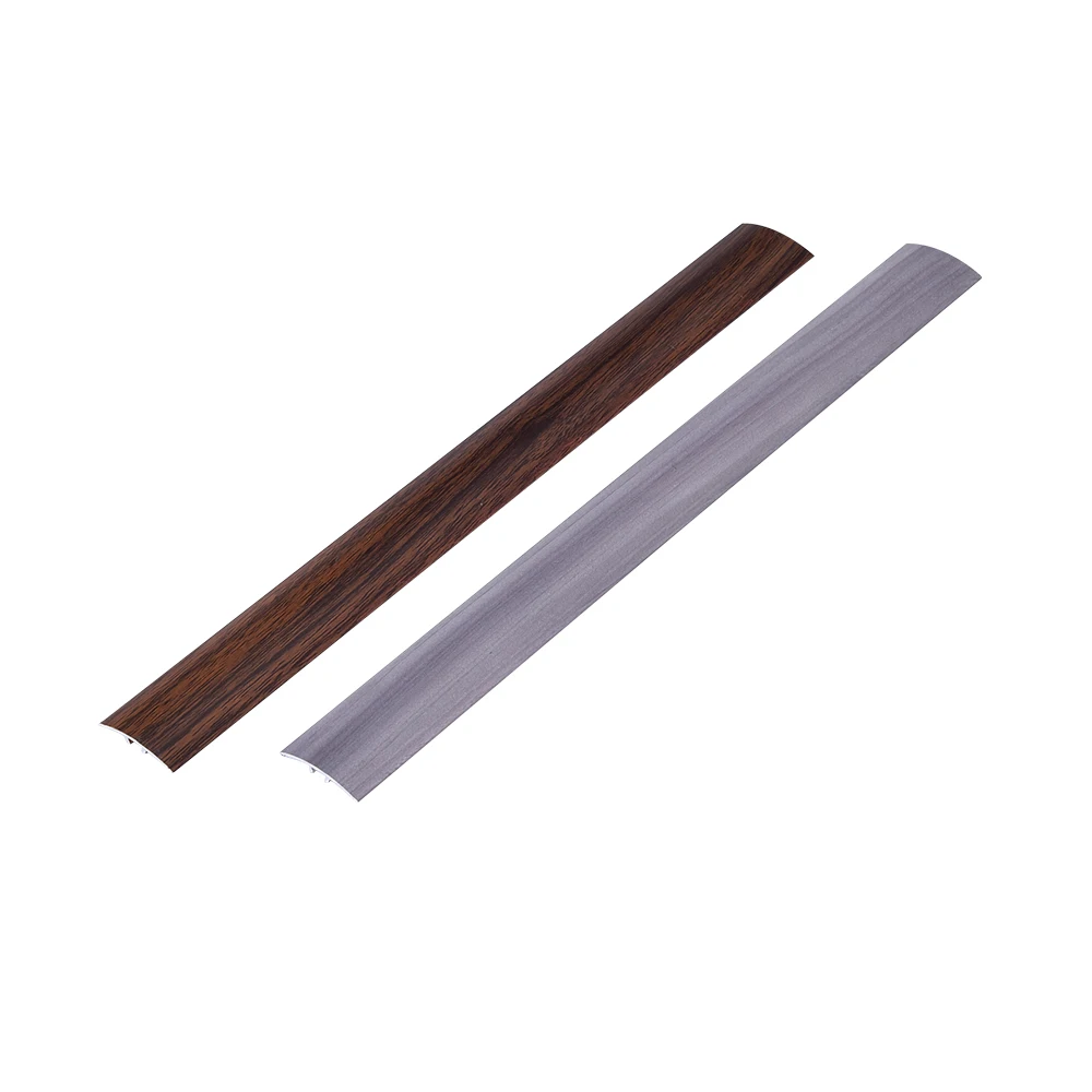 Indoor Floor Protective Floor Transition Strip OEM ODM Custom Aluminium Arc Shape Flooring Transition