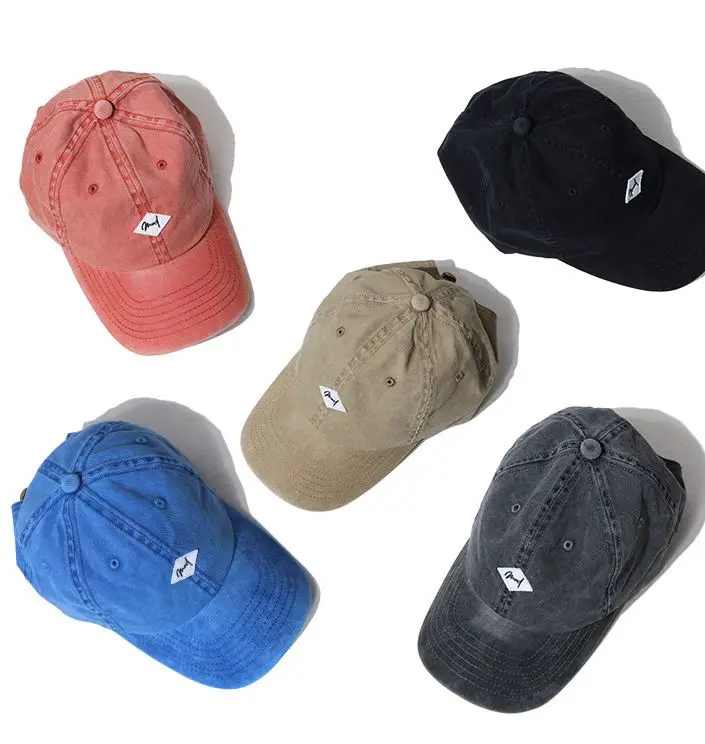 Washed retro original hat men and women Korean version embroidery baseball casual hat wholesale sun hat