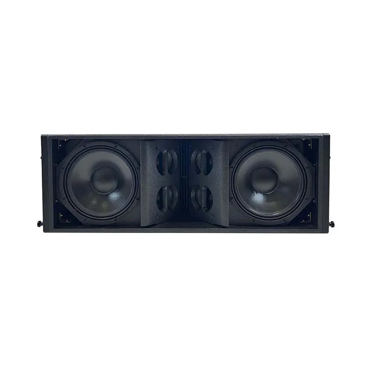 Dual 12 inch  three channel high mid low range Neodymium loudspeaker 3 Way Active passive Line Array  speaker Cabinet