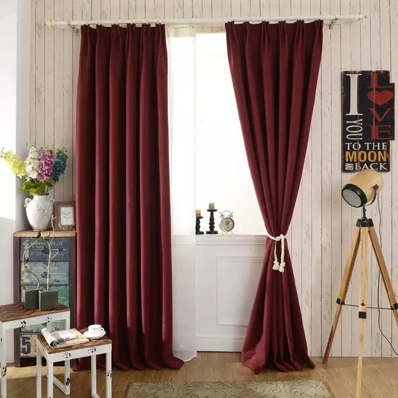 High Quality Living Room Window Curtain Blackout Curtain