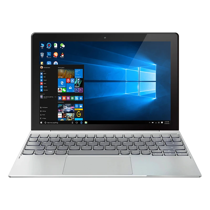 OEM планшет Windows Dual Mode Wifi 10 1 дюйма 2 в ноутбук 4G Ram 64Gb Rom Window планшетный