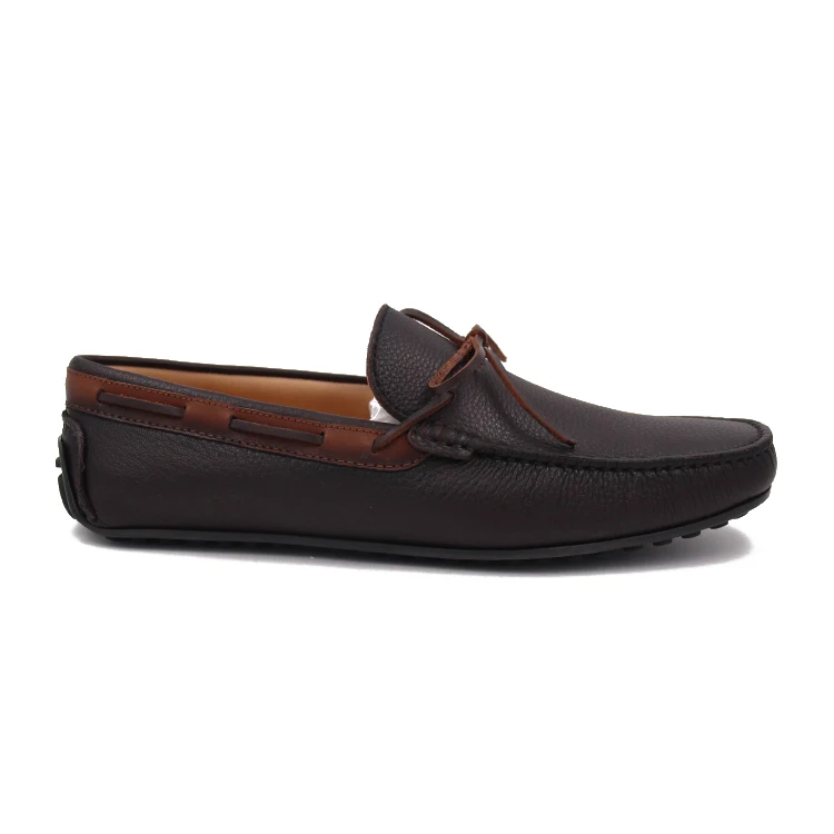 Leather Men Shoes Formal Casual Mens Loafers Moccasins Soft Breathable Slip on Boat Shoes Plus Size 39-48