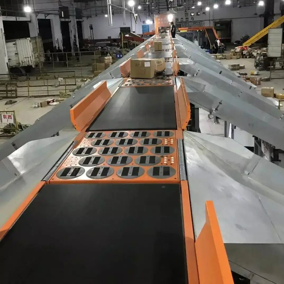 Dynamic Barcode Scan DWS Cubiscan System Parcel Machine Dimensioning Weighing And Scann Sorting Line