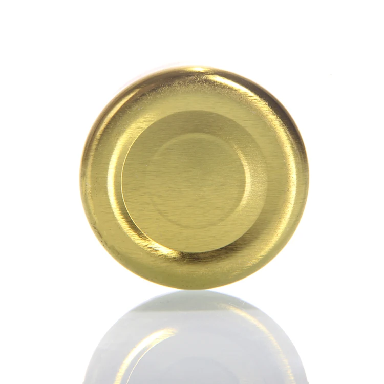 High Quality Metal End Cap 82# 90# 100# Matt Green Red Metal Lug Cap For Glass Bottles Covers