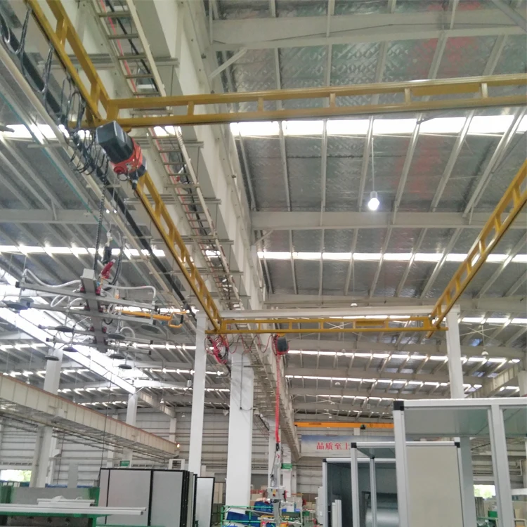 5 Ton Double Beam Light Overhead Crane Flexible Combined Suspended Crane