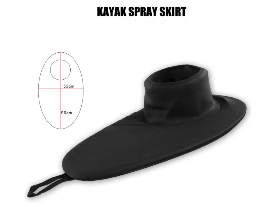 White Water Waterproof SBR material Neoprene CANOE Kayak Spray Skirt Cover  for Cabin Cockpit