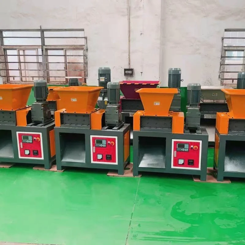 Industrial Cardboard Double Shaft Shredder/Waste Wood Pallet Double Shaft Shredder