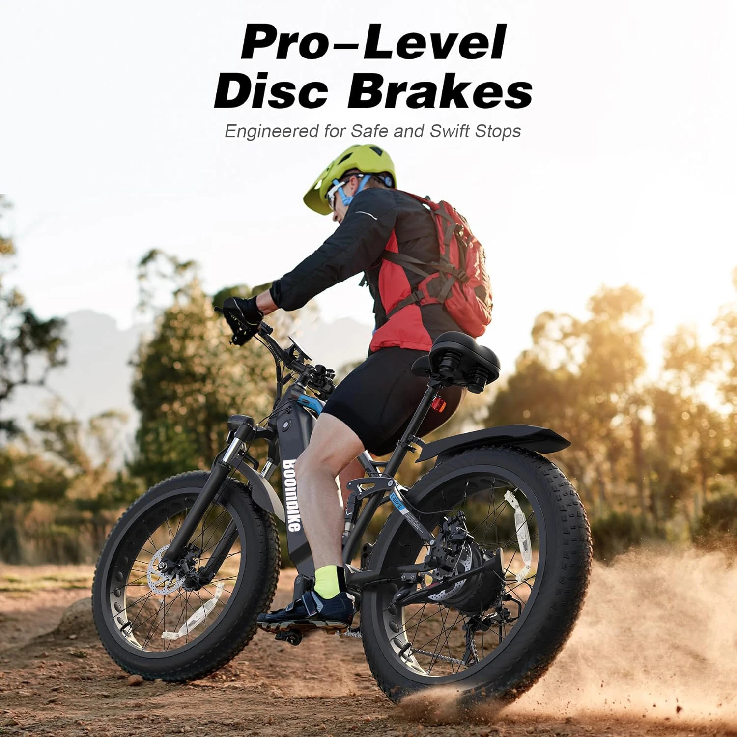 Boombike Electric City Bike 1000w 48v17.5ah Fat Tire Electric Bike High Speed 45km/h Electric Bicycle For Men And Women