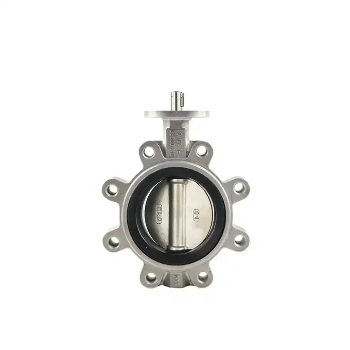 4 inch Cast Iron Air Control Lug Butterfly Valve Water SS Disc Pneumatic Control Butterfly Valve