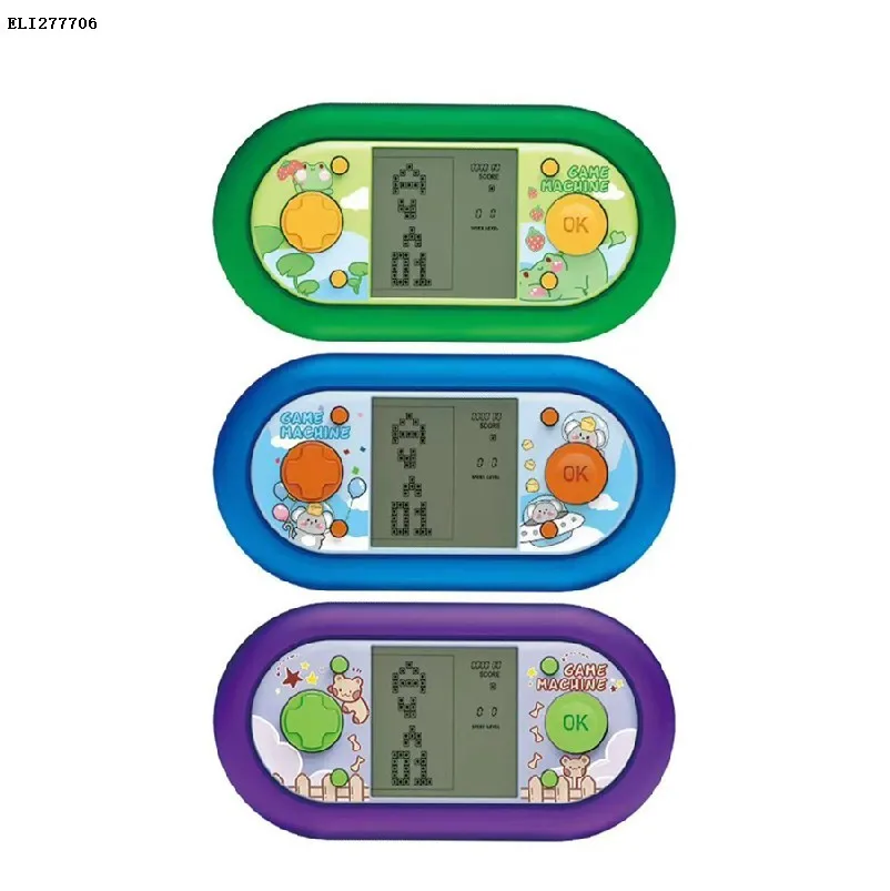 2025 Newest Mini game machine key chain pocket game network red retro childhood memories game