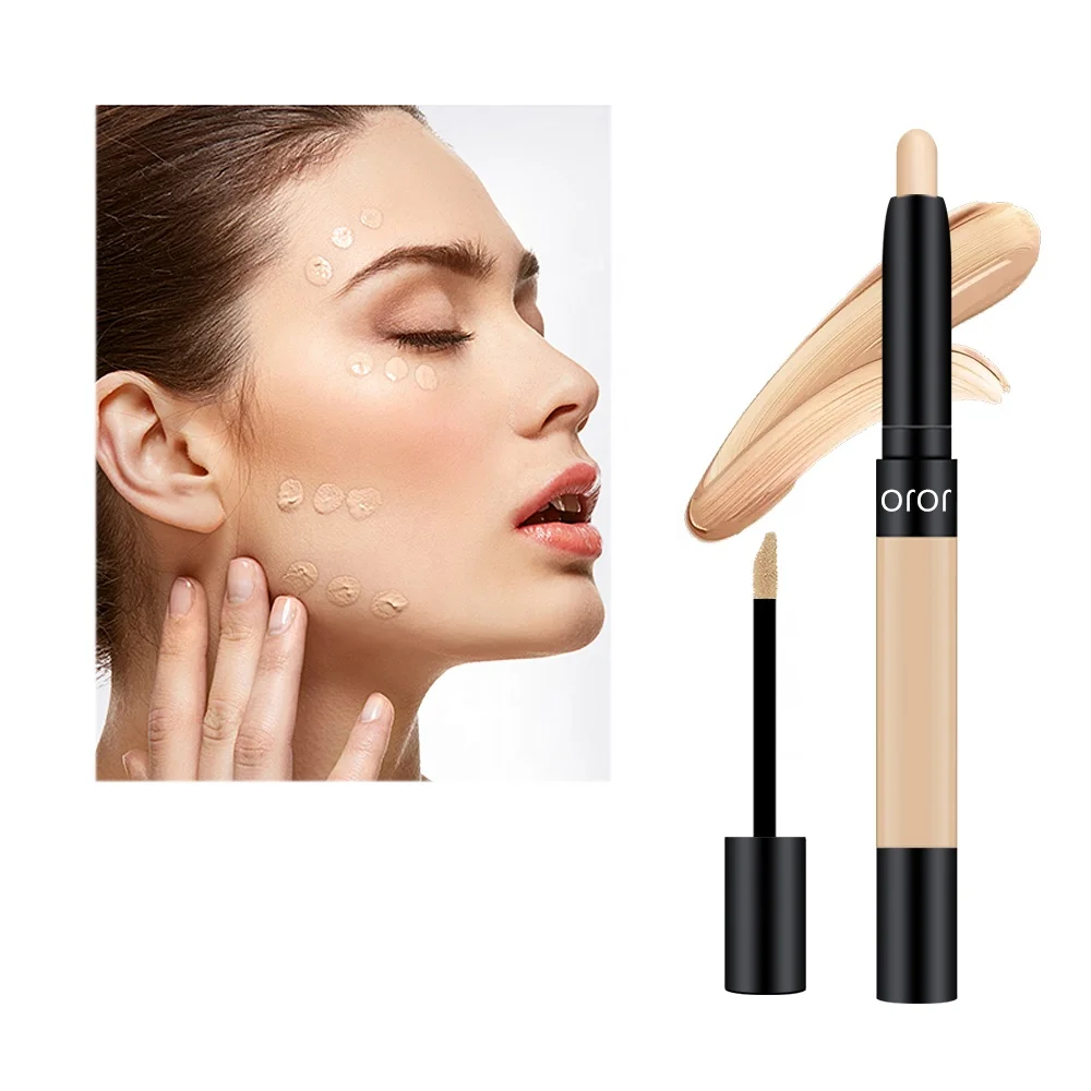 JOJO OEM Customize Double-Head Concealer High Quality Full Cover Liquid Concealer