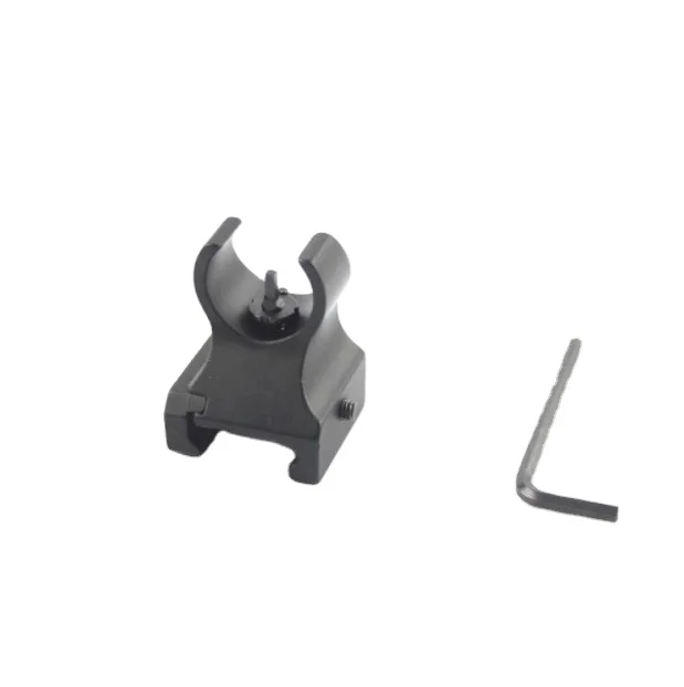 Тактический складной регулируемый M4 AR 15 AR-15 волоконно-оптический кабель передней кожаный чехол из искусственной кожи (прицельные AR15