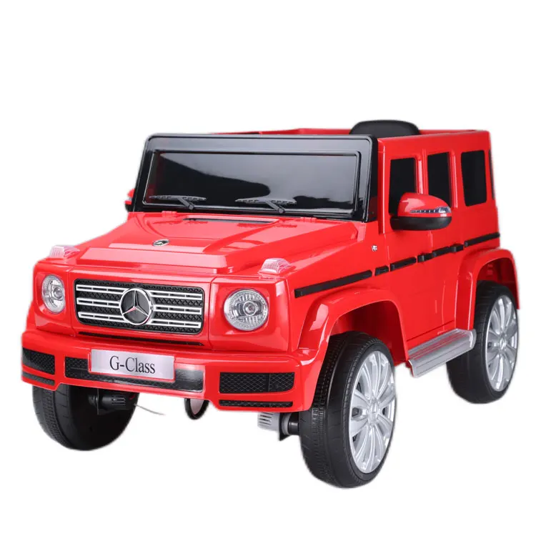 Latest Benz G500 Licensed Cheap Electric 12v Ride On Car 2 Powerful Motors Remote Control Kids Suv Car For Sale