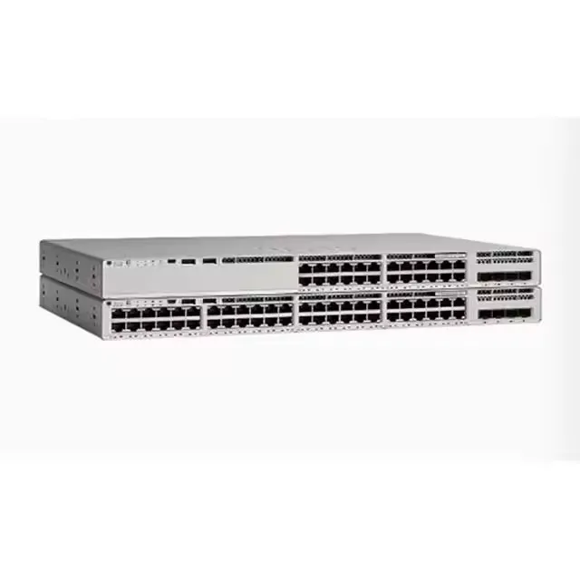Cisco 9200L 48 port Gigabit Ethernet PoE switches C9200L-48P-4G-E