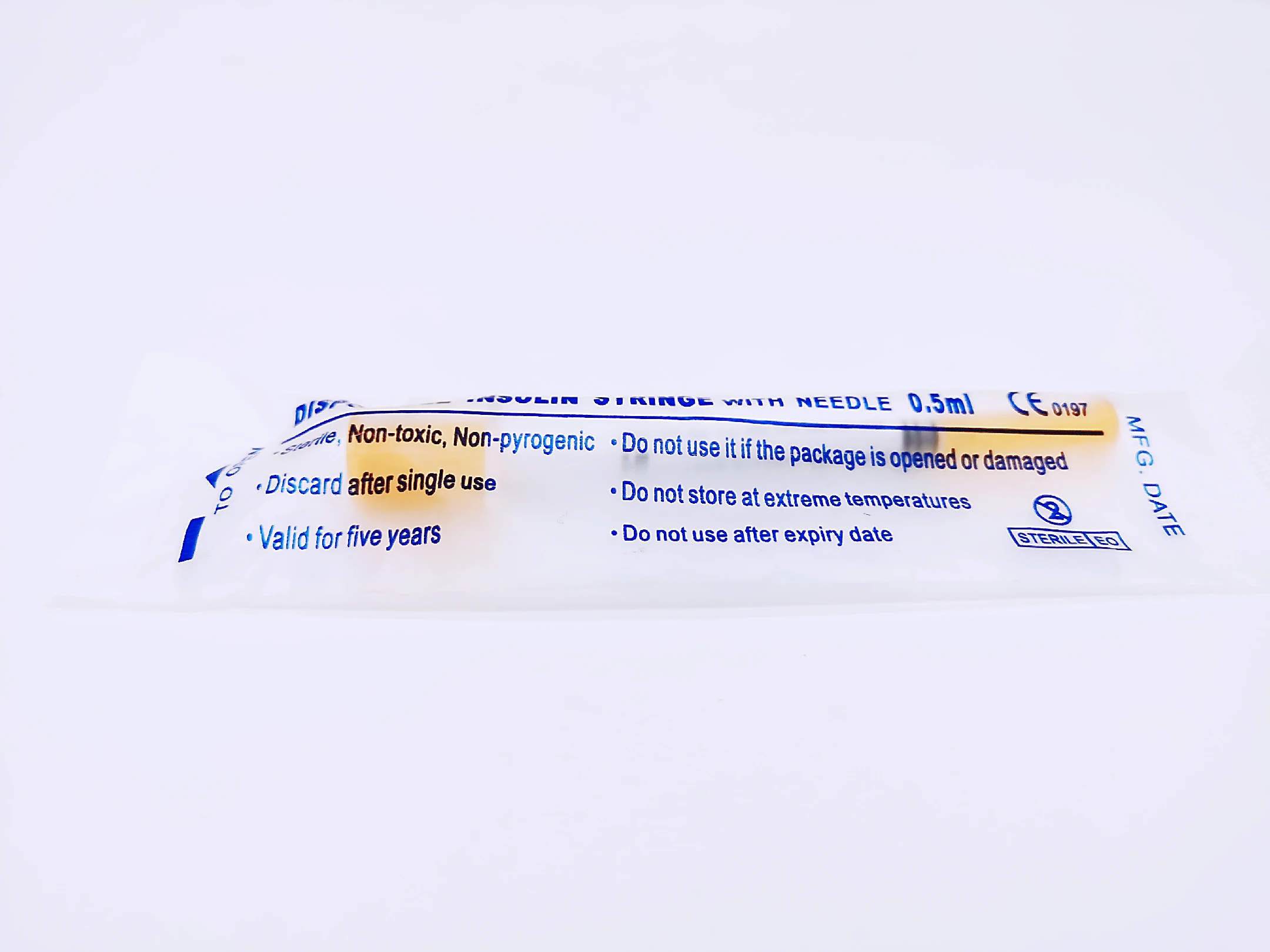 Syringes 1ml syringe U-100 30G
