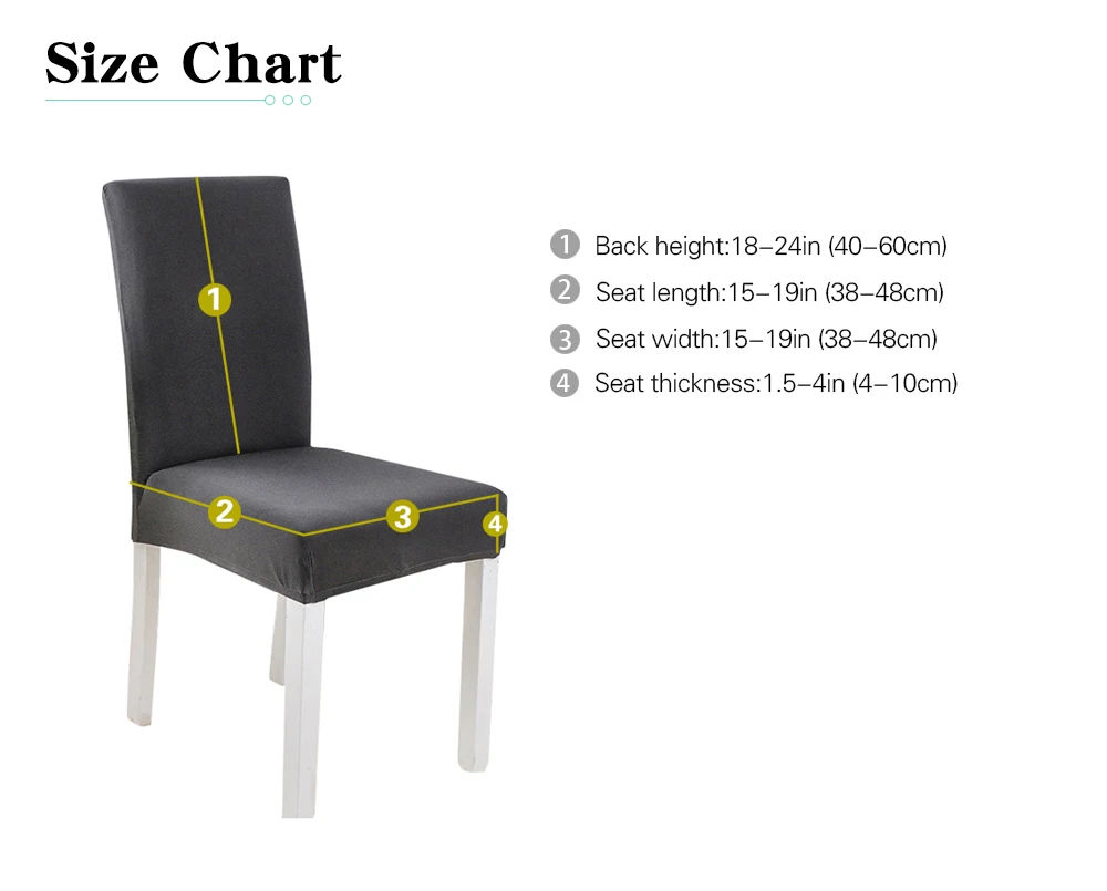 Stretch Print Chair Cover Home Dining Room Chair Covers Multifunction Spandex Elastic Cloth Seat Protector