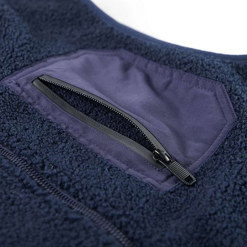 Fleece Wearproof Soft Windproof Vest for Warmth Mens outerwear