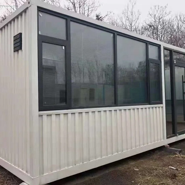 Single 20 foot lakeside villa leisure home stay mobile shipping container house