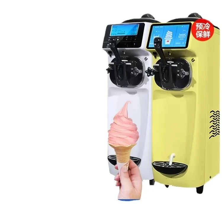 Hot Selling Small Kids Yogurt Maker New Commercial Tabletop Ice Cream Machine for Home Countertop Soft Serve for Milk