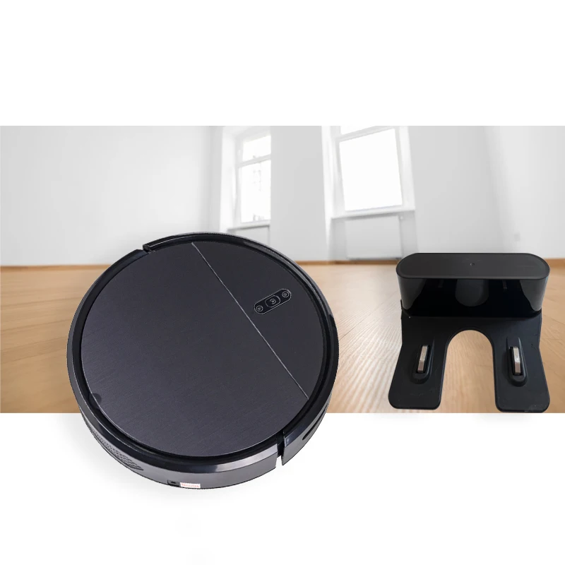 CE Approved Robot Vacuum Cleaners Smart Phone APP Remote Ticom Robot Vacuum Cleaner Alexa Station Sample