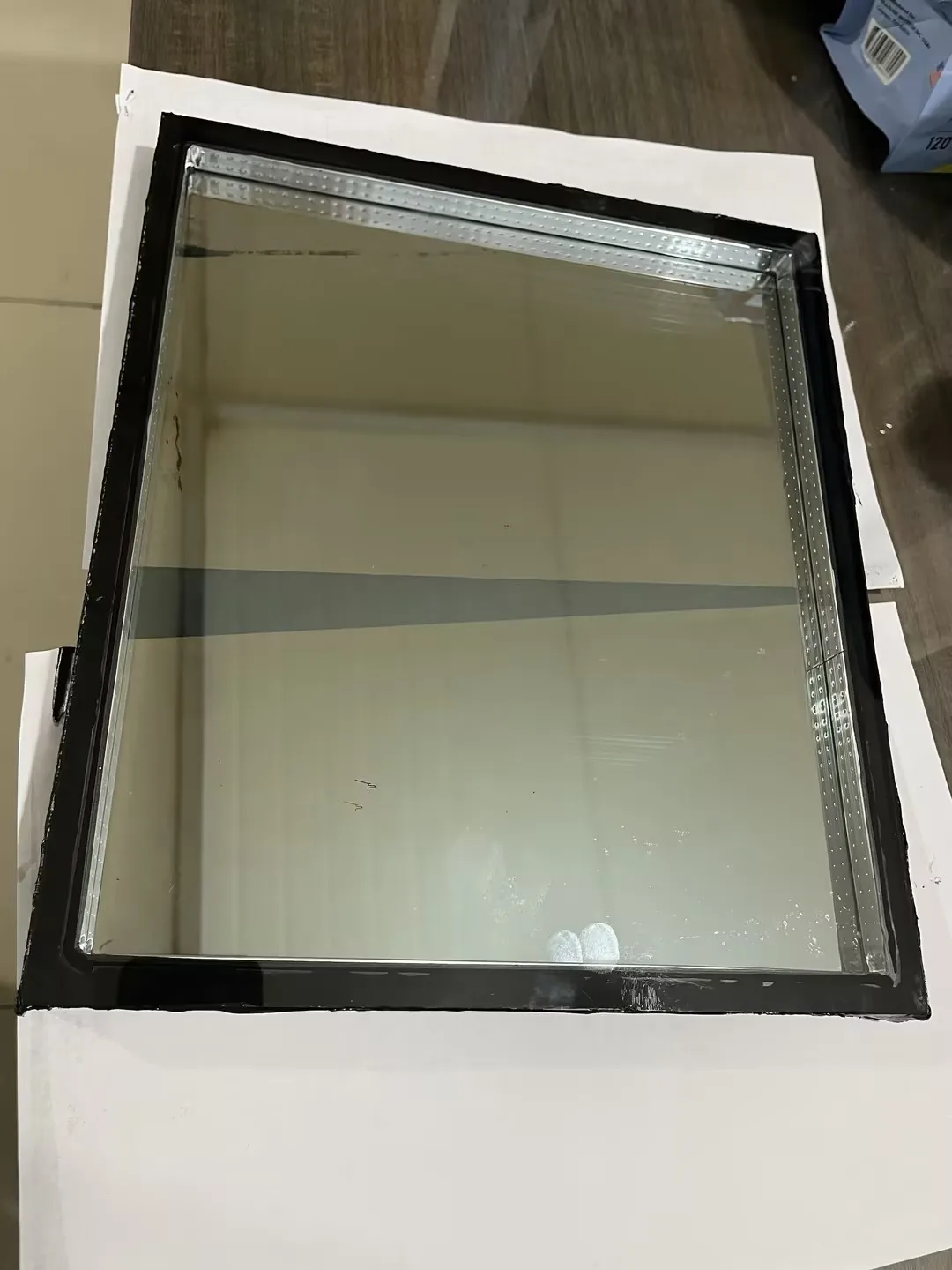 Grey blue tempered glass LOW E glass insulated glass for building curtain walls