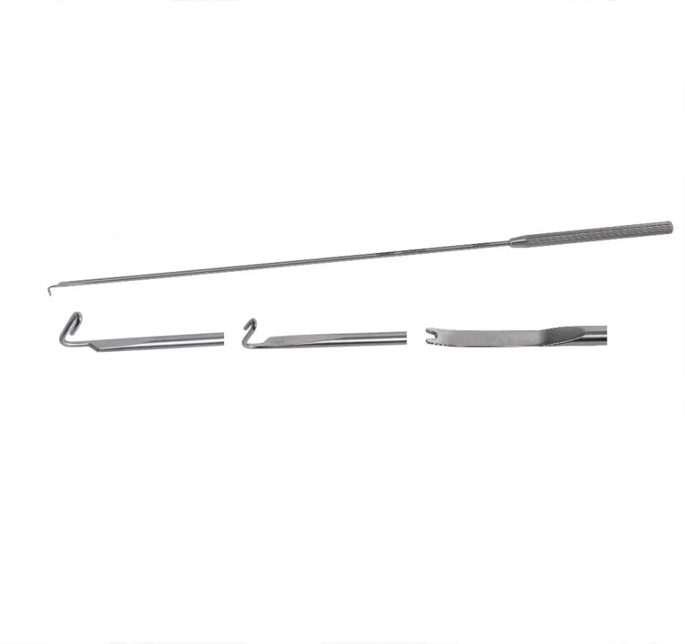 Knot pusher Thoracoscopy instruments Hemostatic forceps