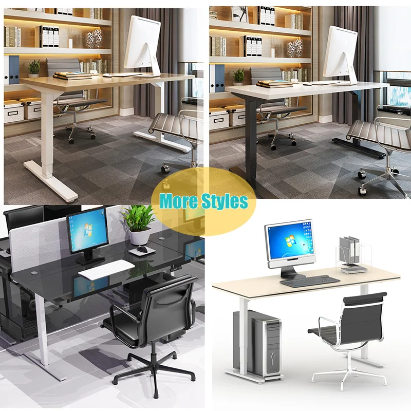 
2020 Chinese Supplier School Electric Standing Desk Height Adjustable Laptop Table 