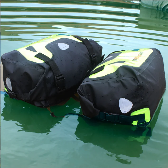 Waterproof Bicycle Tools Tarpaulin  PVC ATV Tank Saddle Bags UTV Motorcycle Cargo Storage Saddlebags Bag