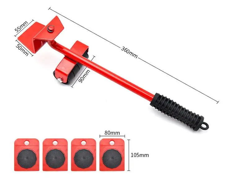 Lifting tools Lifting heavy objects Gimbal wheels Save energy moving heavy furniture