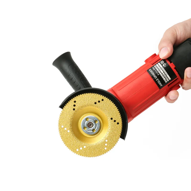 100mm Vacuum Brazed Abrasive Diamond Cup Cutting Grinding Wheel Disc For Quartz Marble Granite Tile