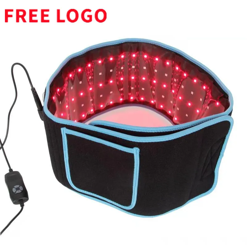 Drop Ship New Arrival Dual Wavelength Far Infrared Led Red Light Therapy Lipo Laser Belt For Pain Relief And Body Contouring