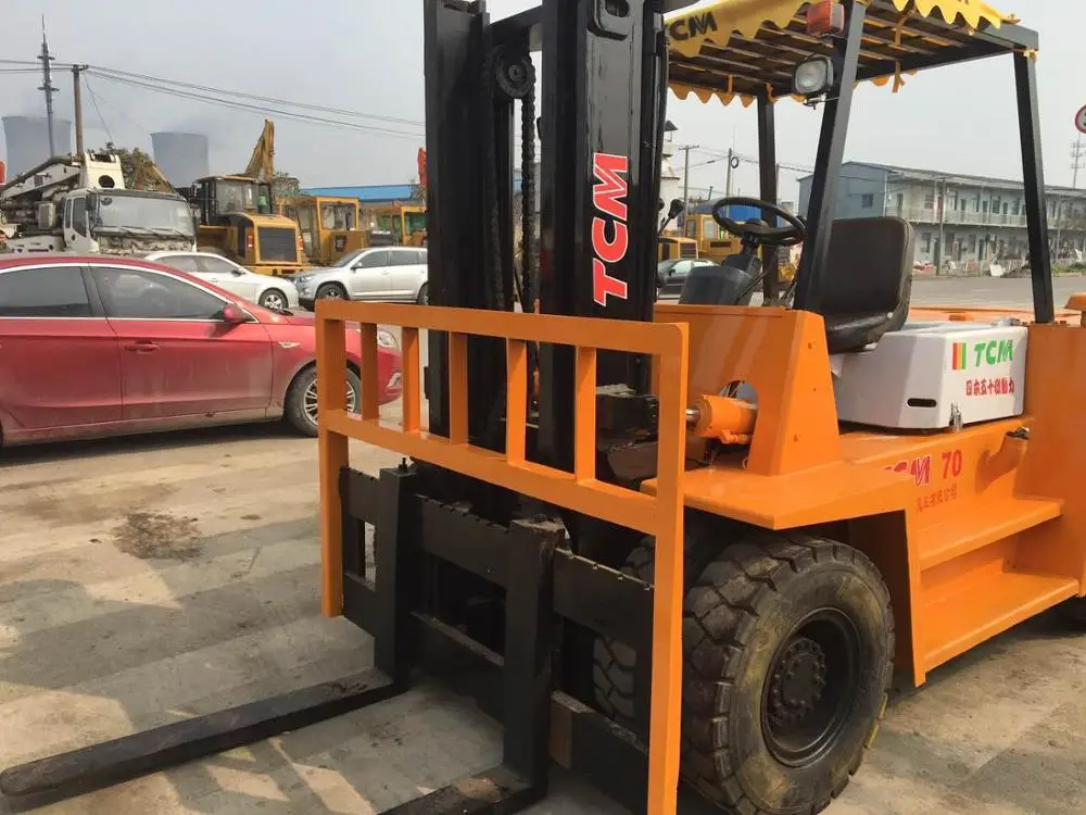 Excellent Quality Used FD70 TCM 7T Forklift ,3T 5T 10T 20T Tcm Forklifts Original From Japan for sale