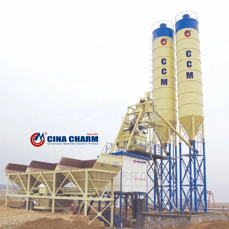 Fully automatic controlled mixer plant Concrete Batching Plant with factory price