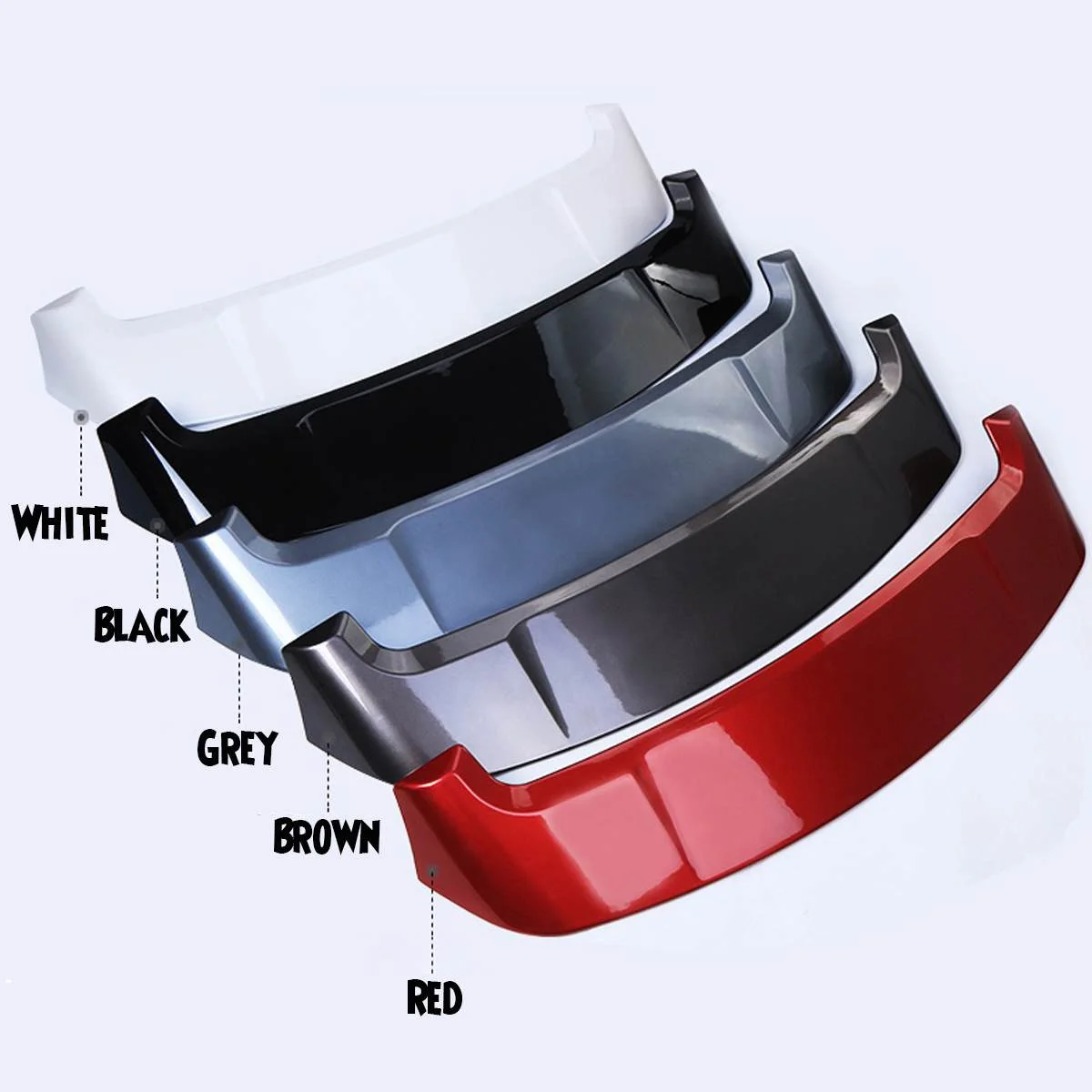 Auto Accessories Japanese Car Rear Spoiler  ABS Material Rear Wing Spoilers For MITSUBISHI Outlander accessories2013-2018