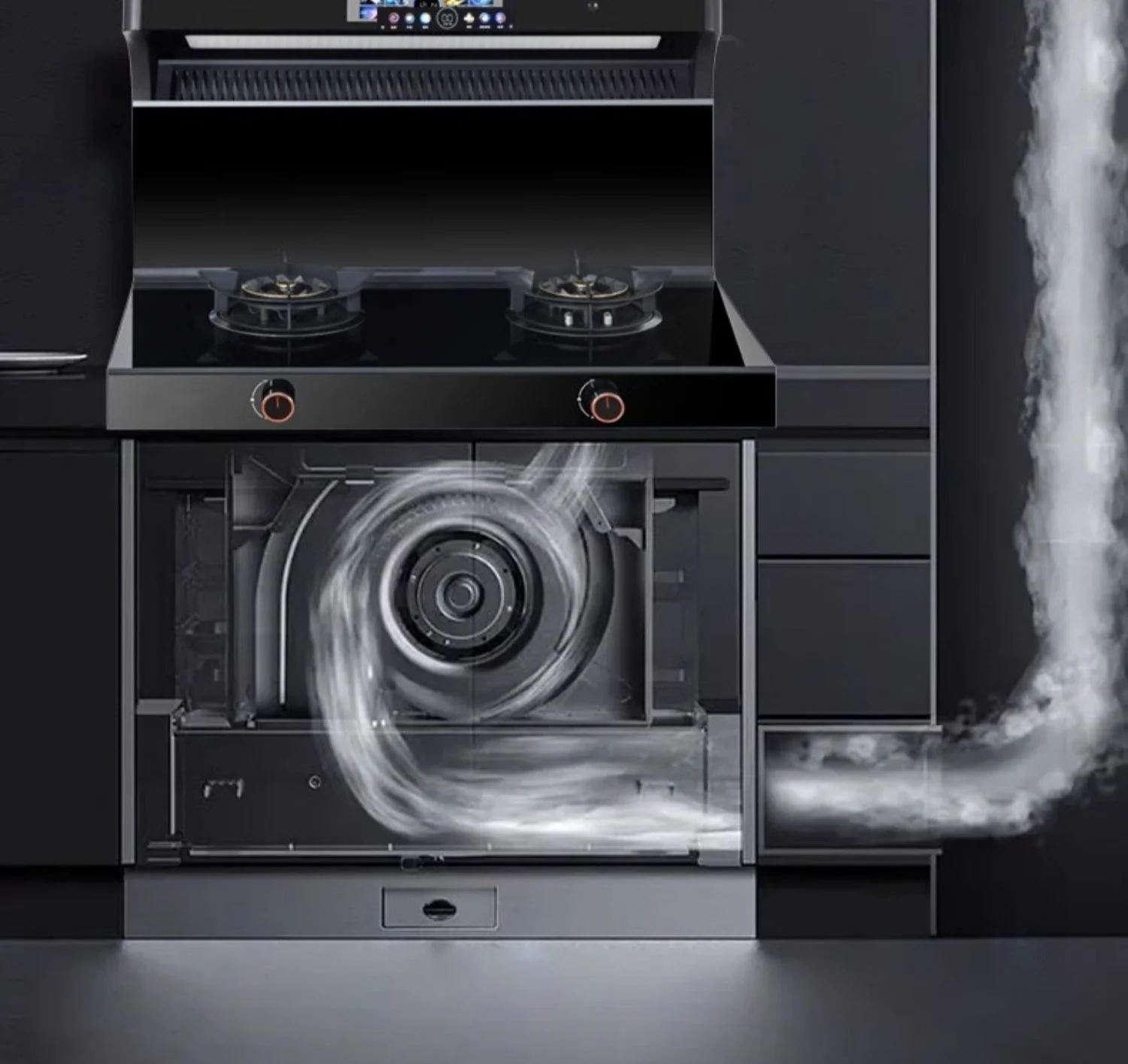 Встроенная газовая плита