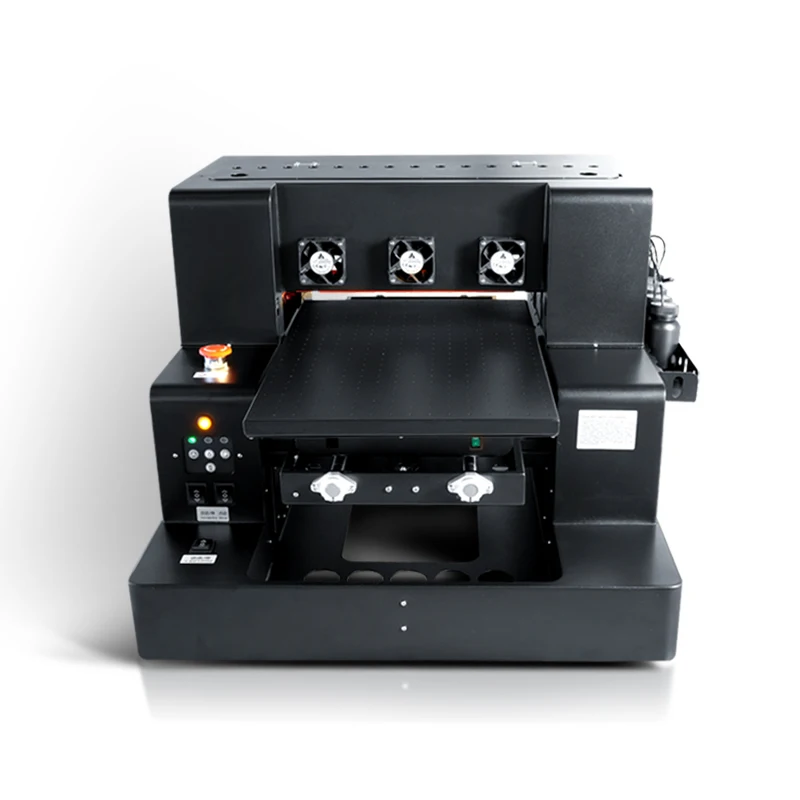 Wholesale Full Automatic A4 UV LED Flatbed  Printer Inkjet Print Head L805 Phone Case Cylinder UV Printer